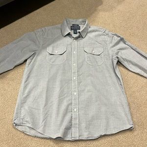 Men’s American Rag Long Sleeve Button-up 100% cotton Shirt